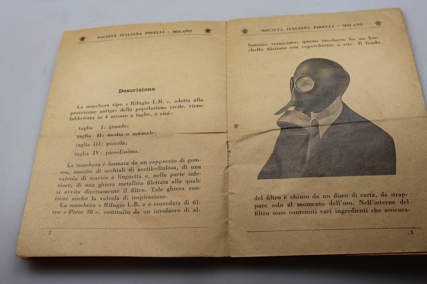 Manuale MAG Pirelli "Rifugio L.B." WW 2