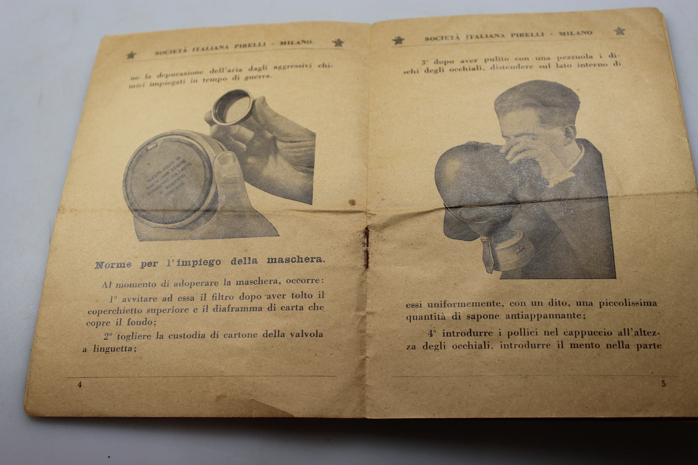 Manuale MAG Pirelli "Rifugio L.B." WW 2