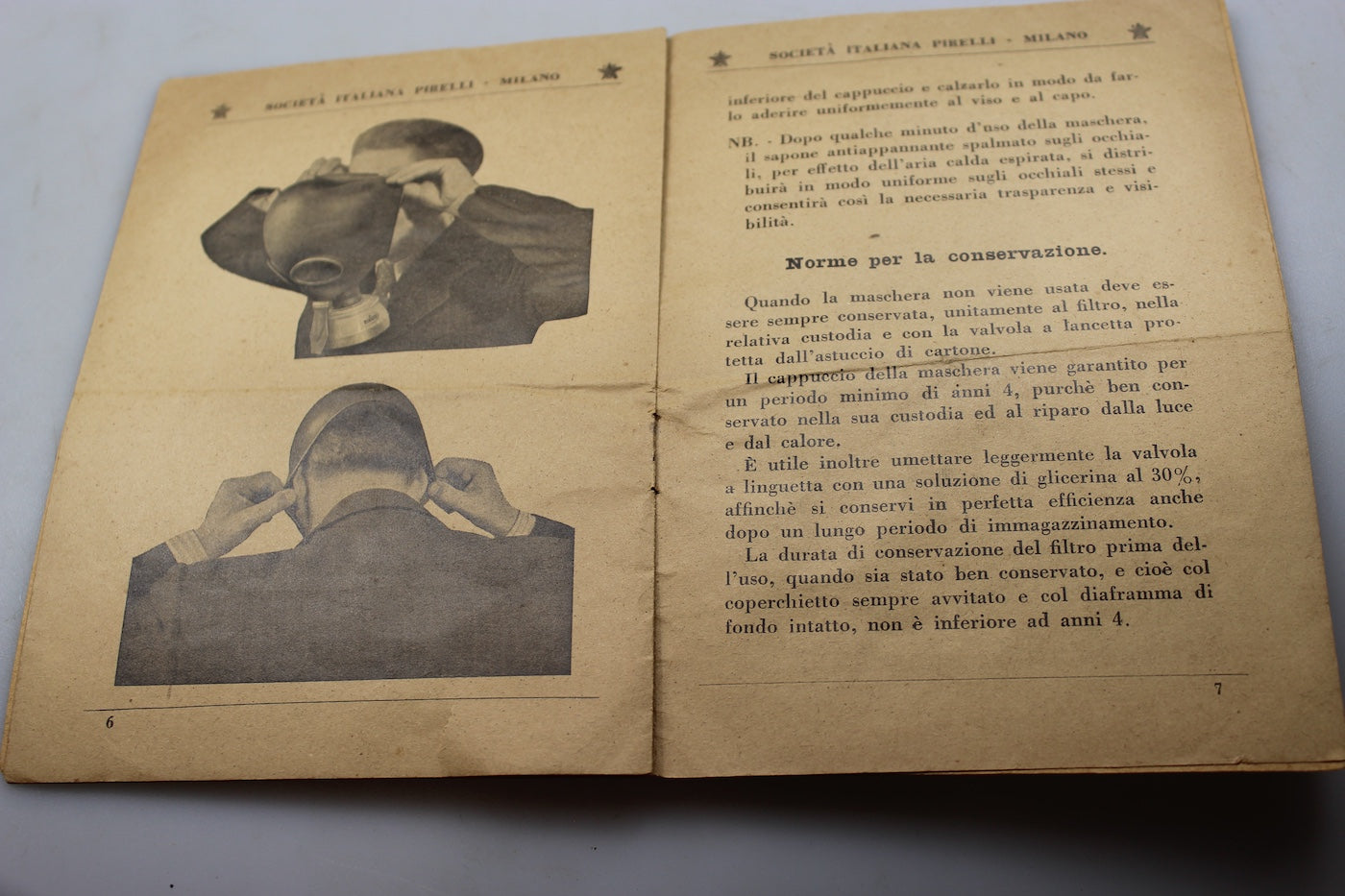 Manuale MAG Pirelli "Rifugio L.B." WW 2