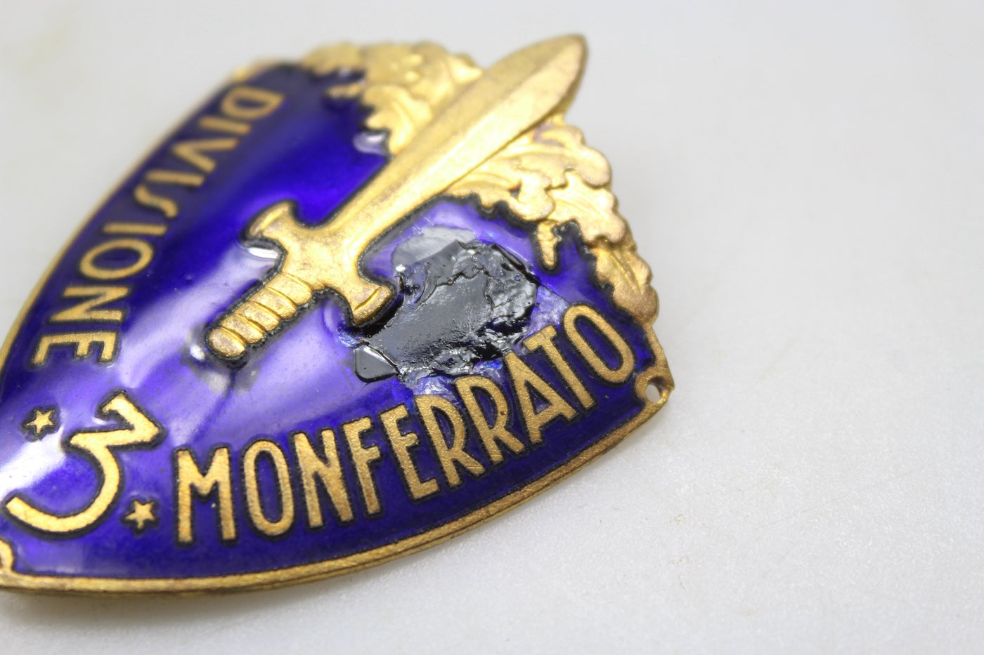 Scudetto da braccio 3^ Divisione "Monferrato"