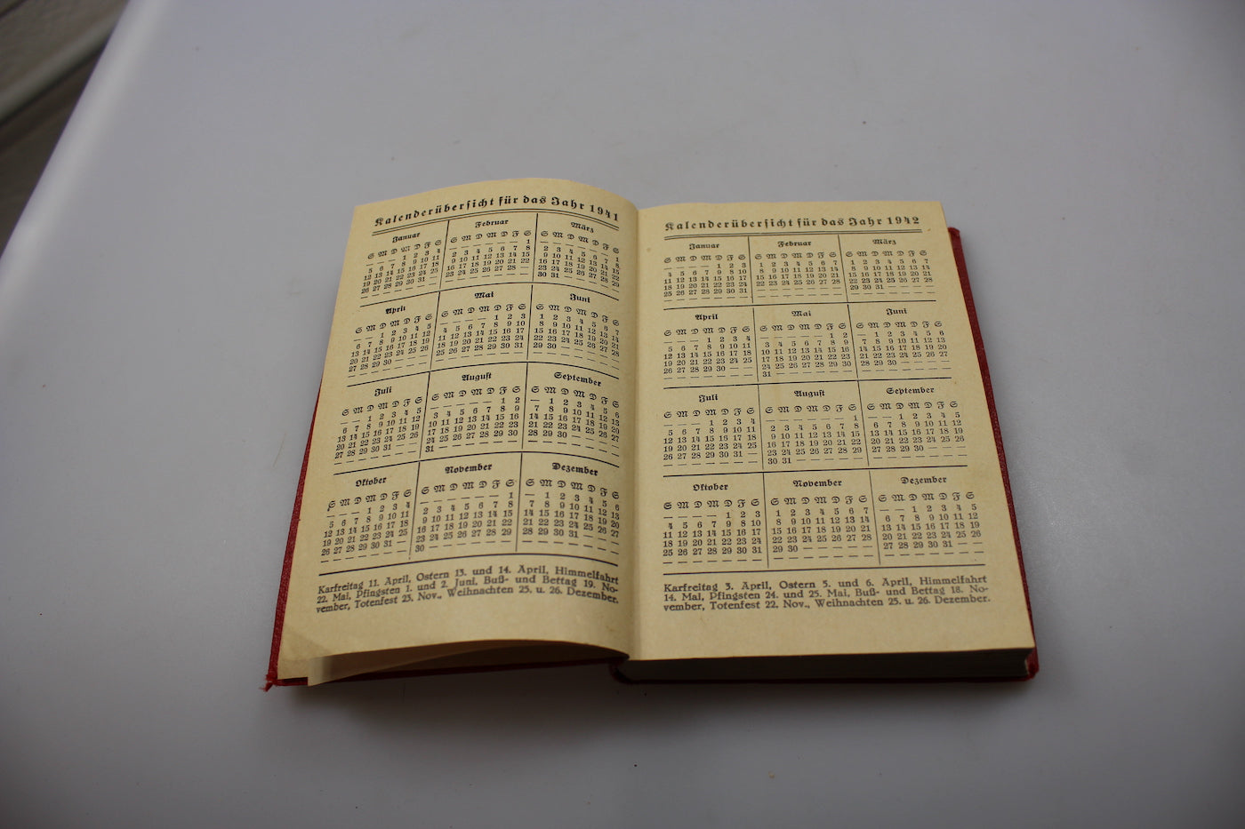 Taschenkalender NSKOV 1941