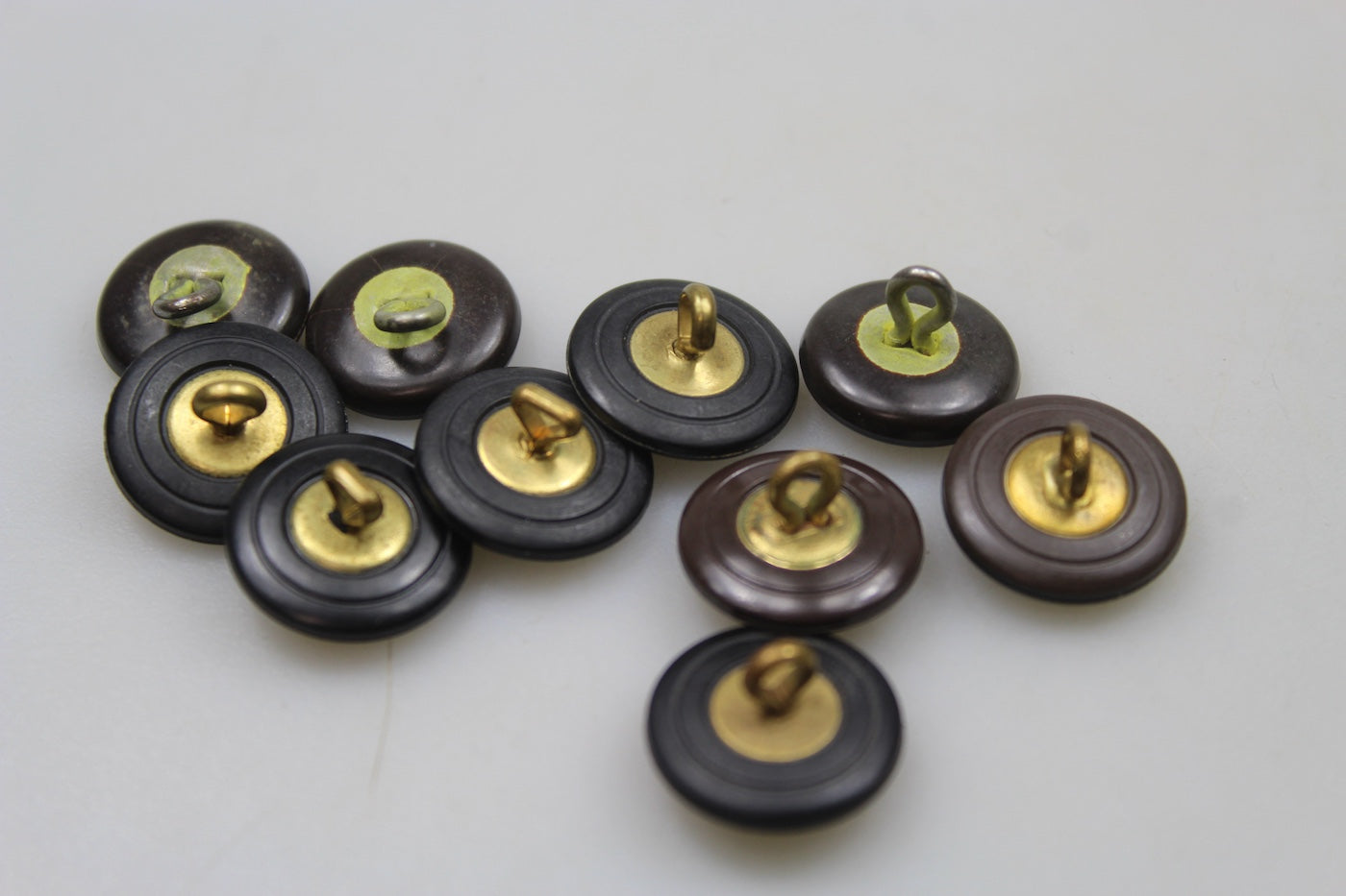 #10 bottoni per giacca USMC diametro 15mm