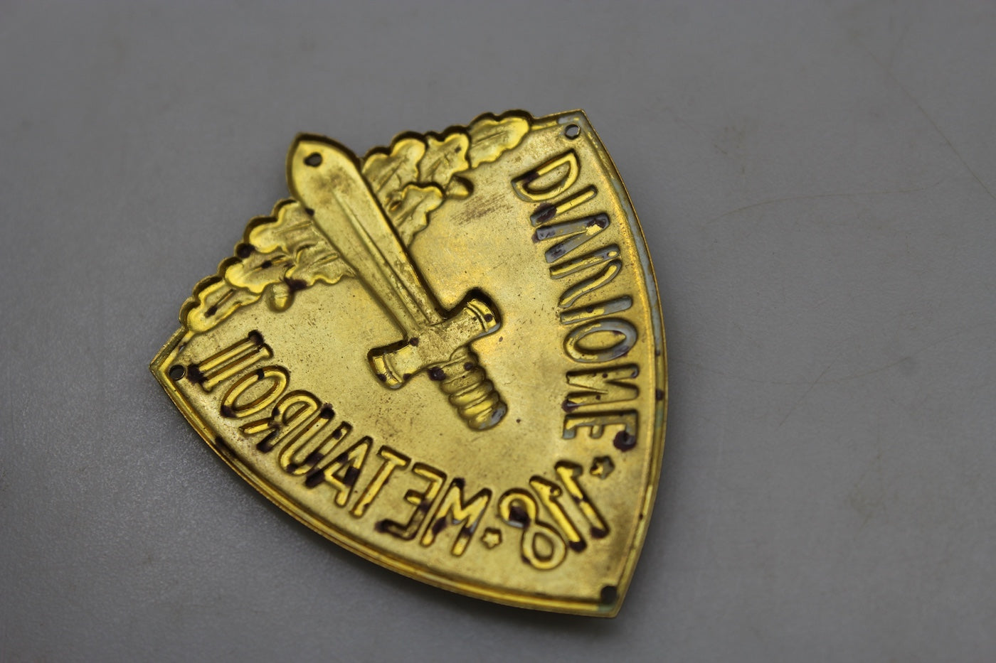 Scudetto da braccio della 118^ Divisione "Metauro" REI WW2