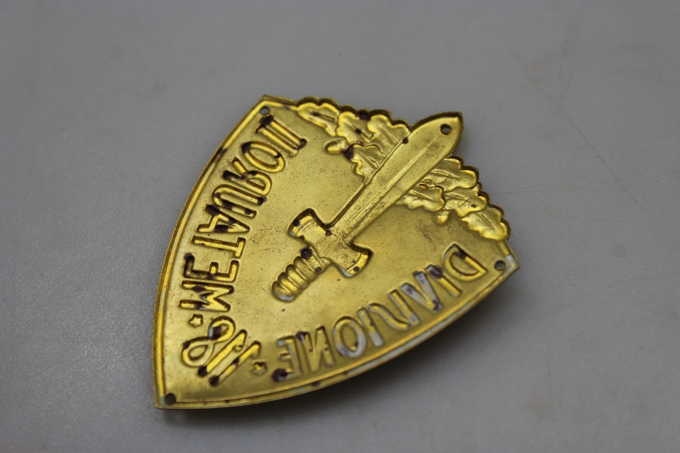 Scudetto da braccio della 118^ Divisione "Metauro" REI WW2