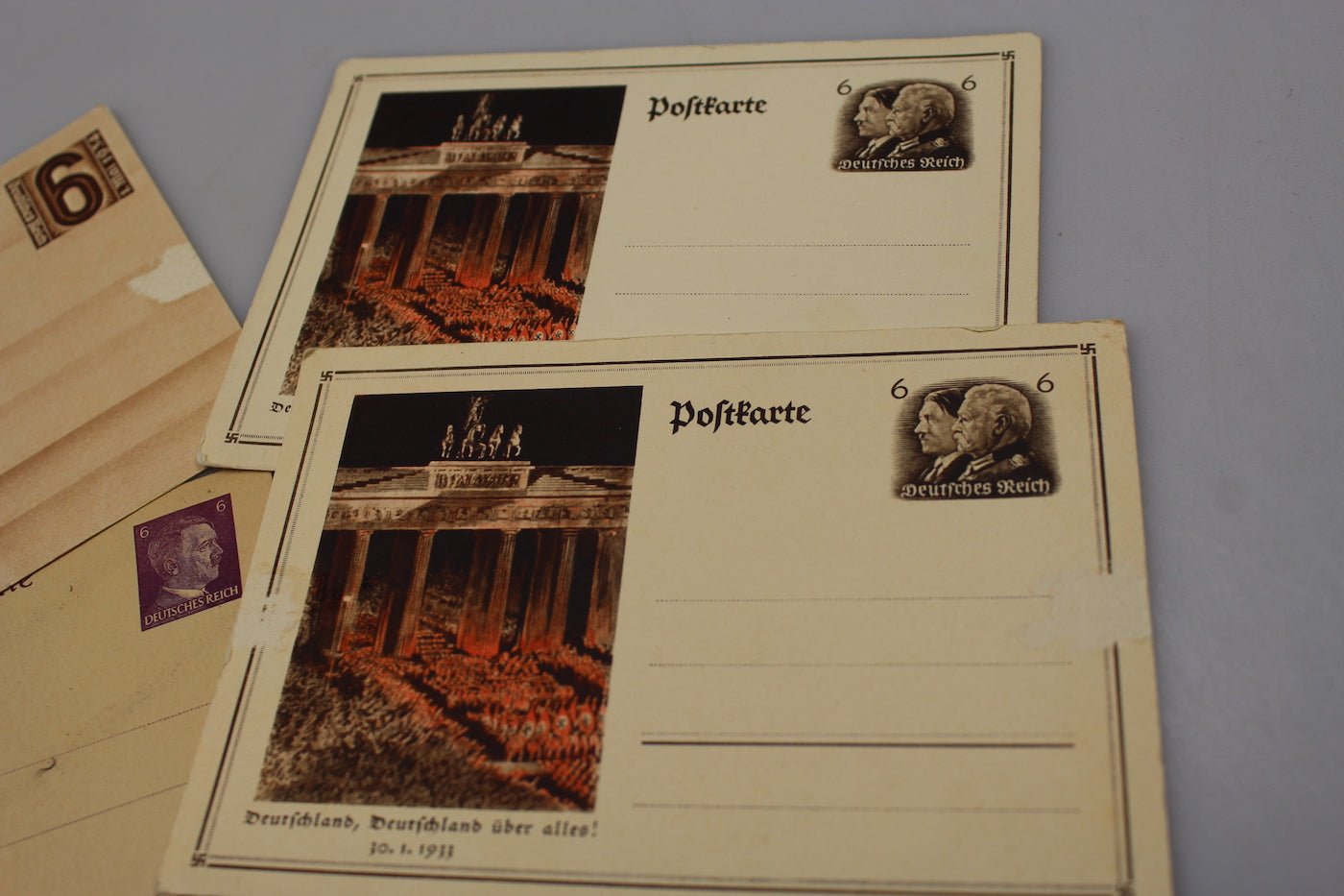 # 4 Postkarte III° Reich