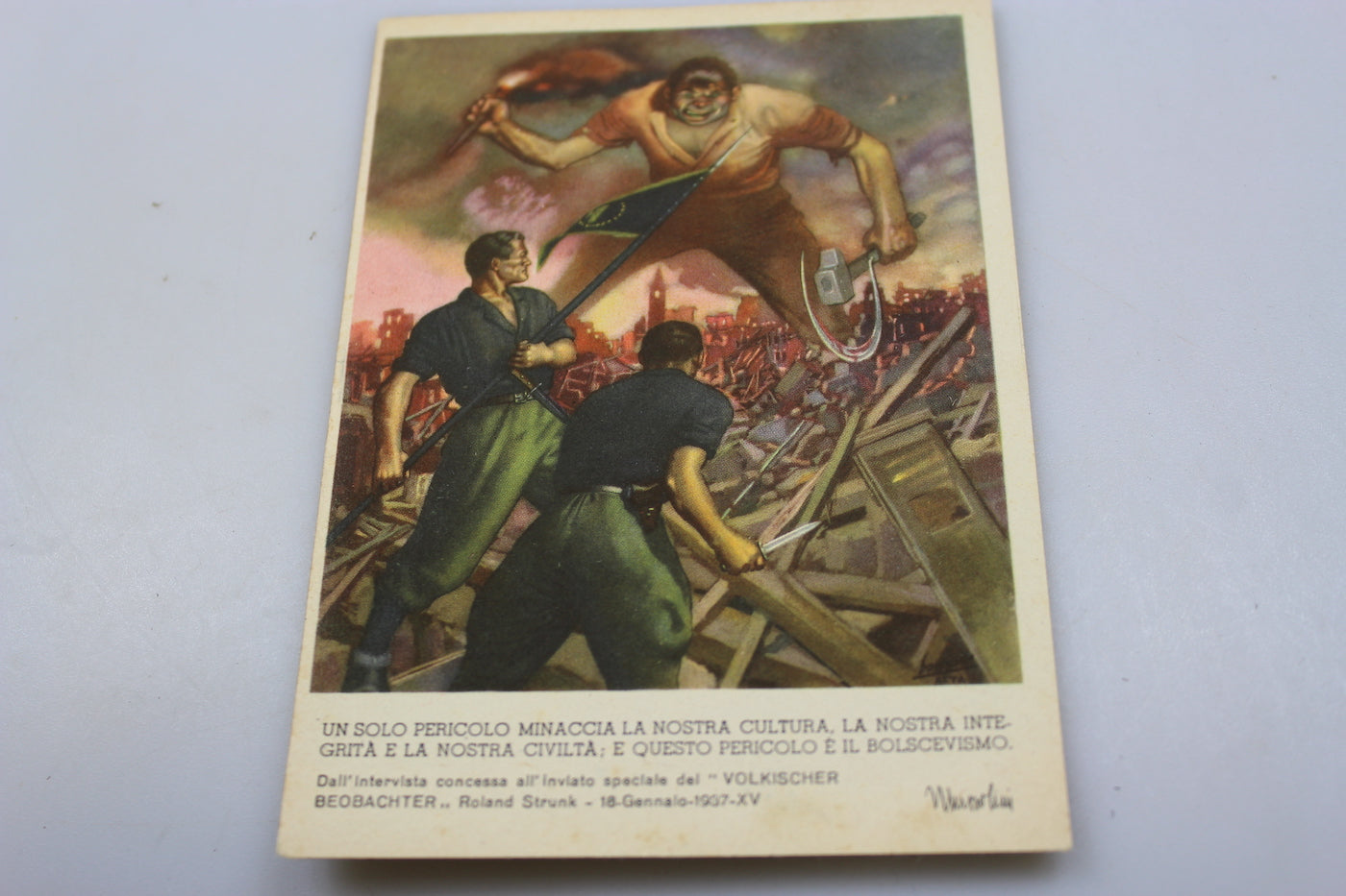 Cartolina Postale OND per le FFAA