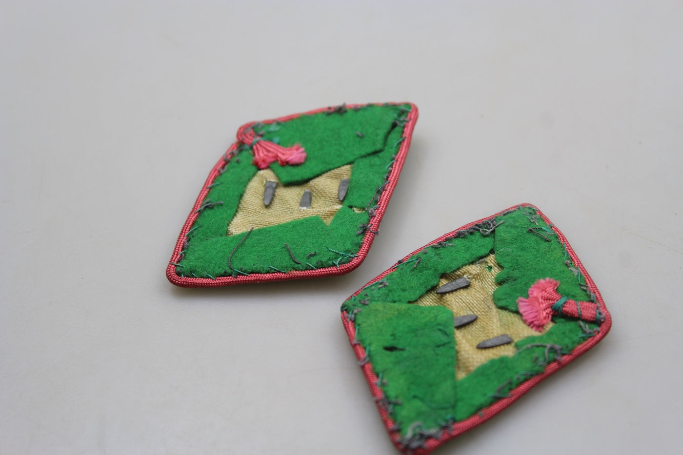 Coppia mostrine Felddivisionen Luftwaffe WW2