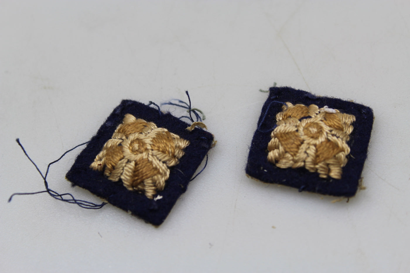 Royal Army WW2 - Coppia gradi per spalline Secondo Tenente