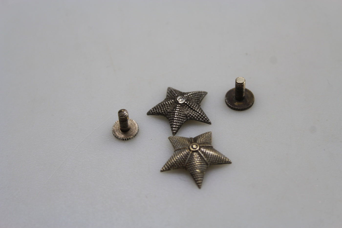 Coppia di stellette da bavero REI WW2
