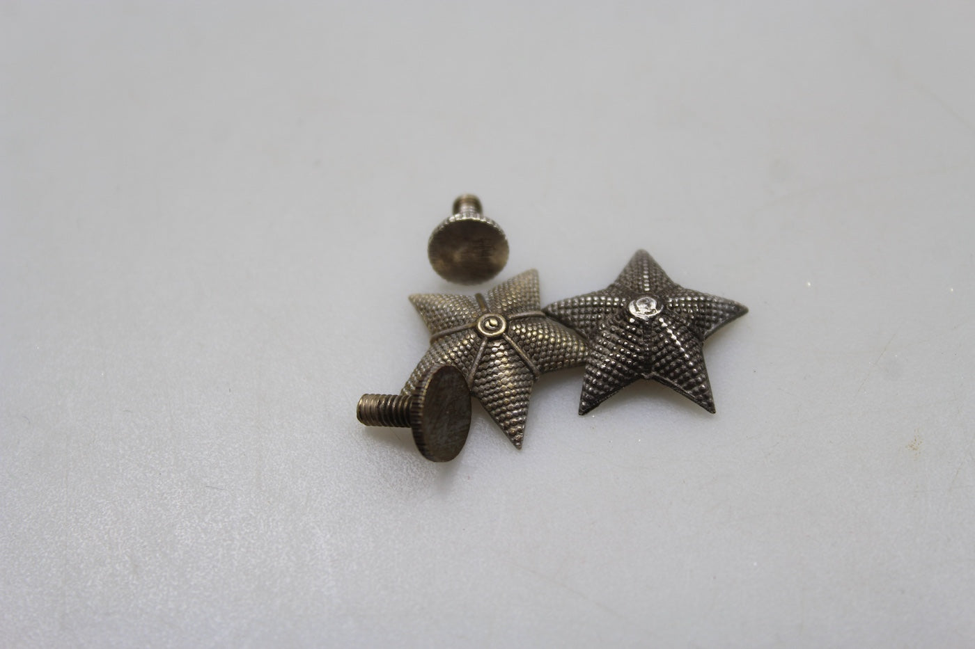 Coppia di stellette da bavero REI WW2, foto 2