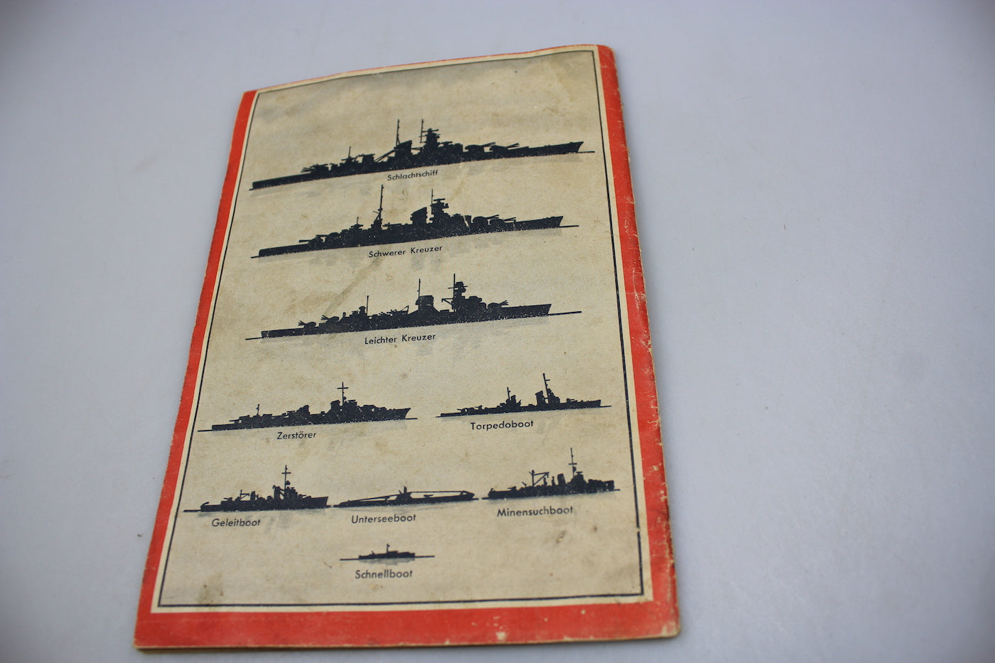 Opuscolo Kriergsmarine illustrato WW 2