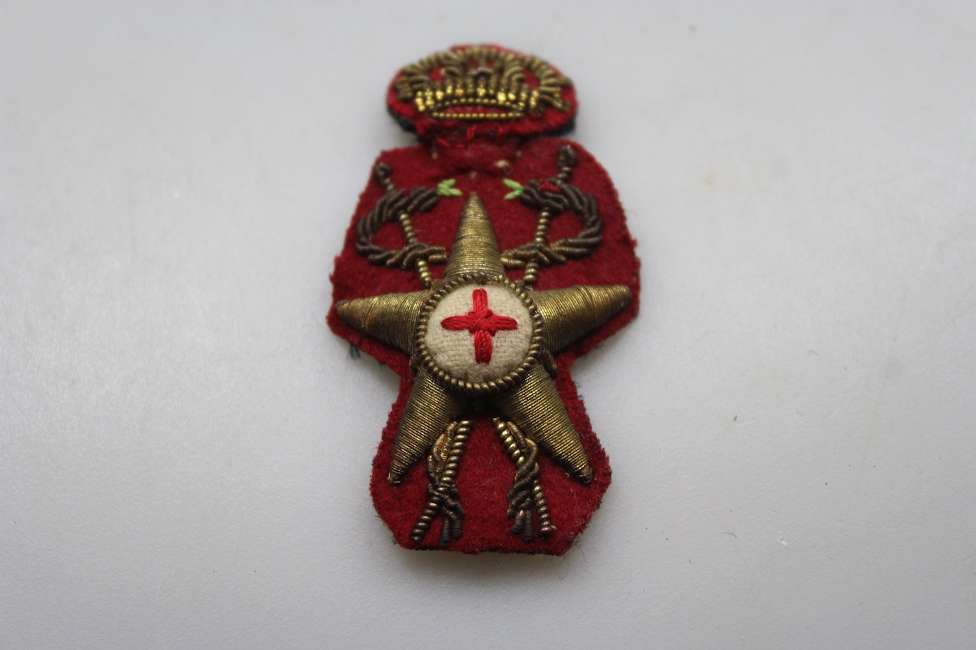 Fregio bustina da Colonnello Comandante Sanità REI