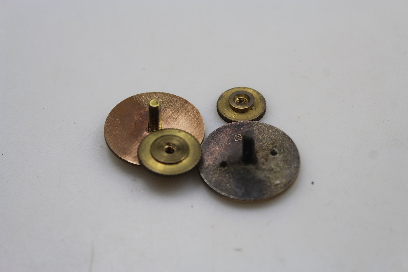 US Army W2 - Coppia collar disk Quartermaster
