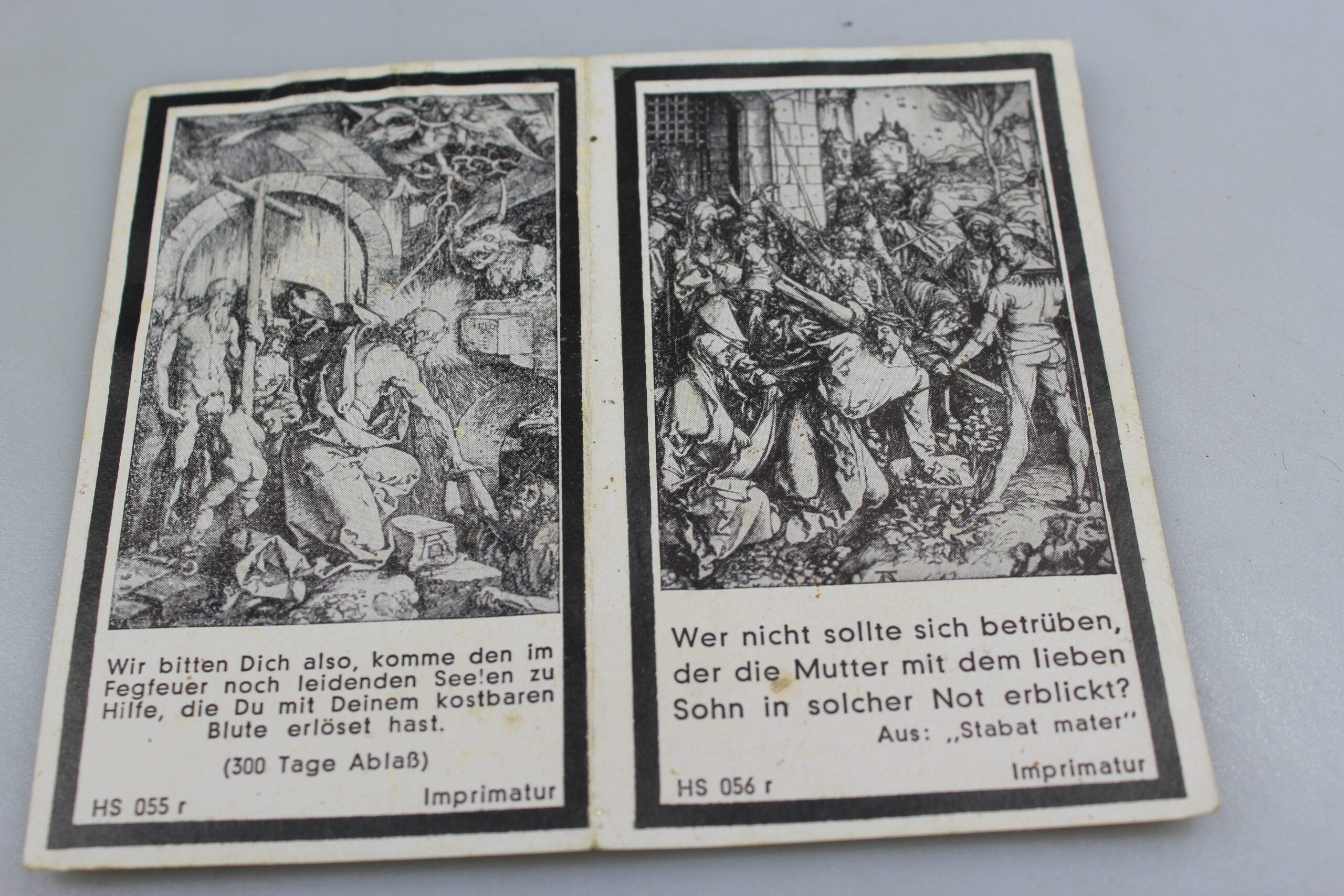 Sterbebilder Gebirgsjager