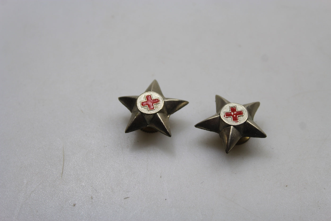 Coppia stellette bavero CRI WW2