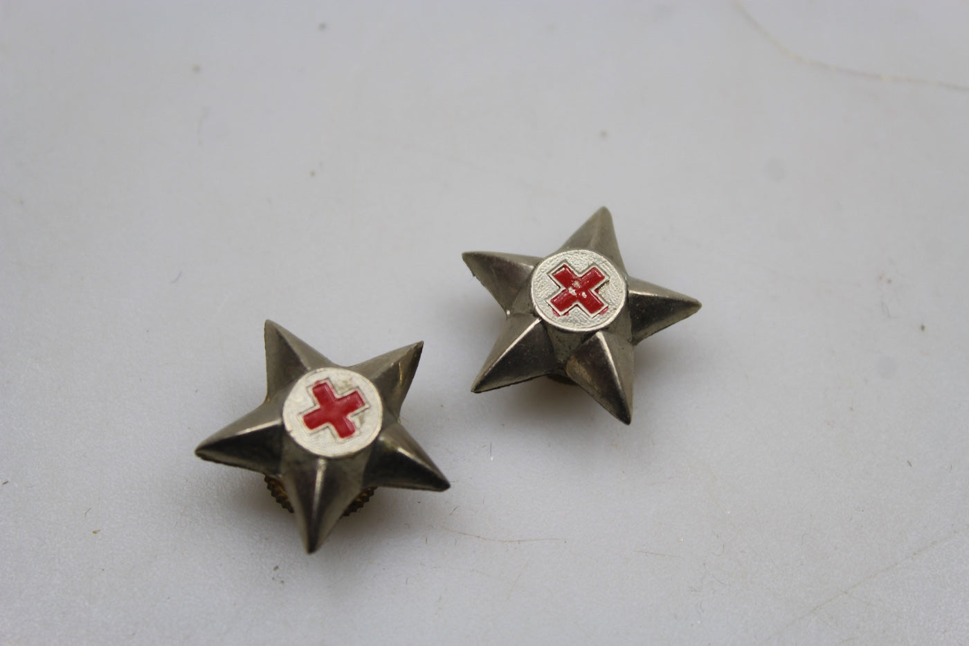 Coppia stellette bavero CRI WW2