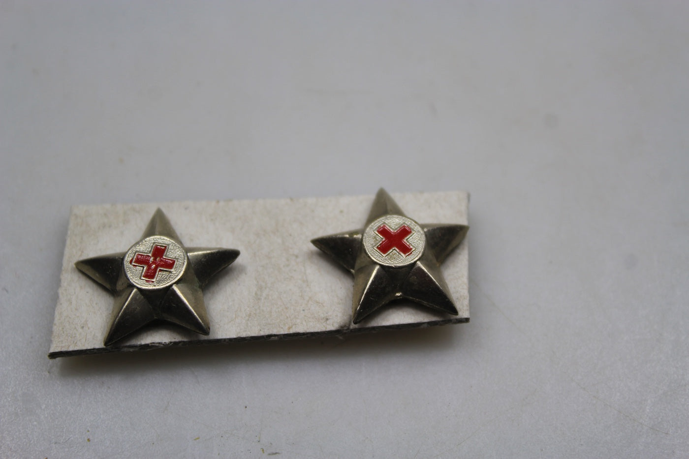 Coppia stellette bavero CRI WW2