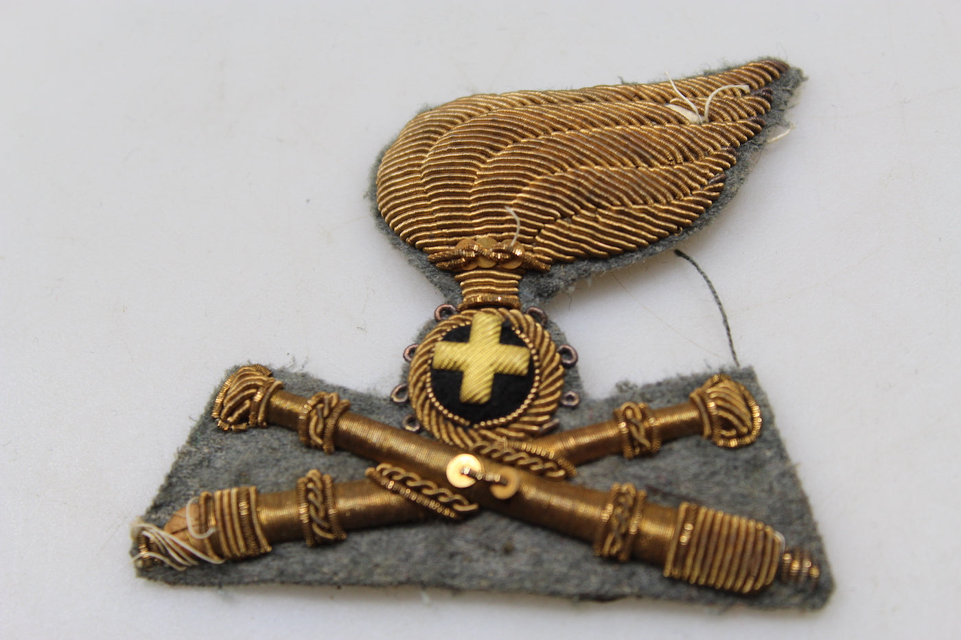 Fregio per berretto M.34 Ufficiale REI WW2