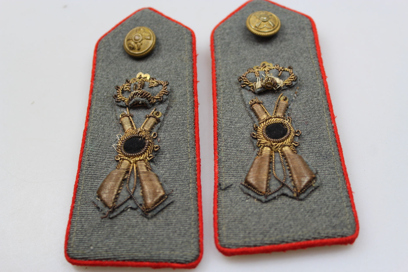 Coppia di spalline M.34 Ufficiale REI WW 2