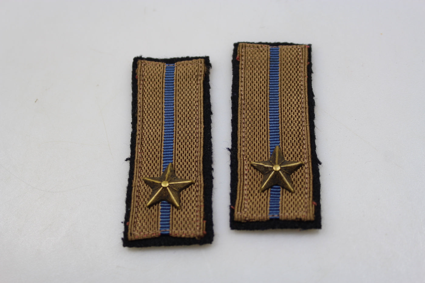 Coppia mostrine Ufficiale REI WW 2
