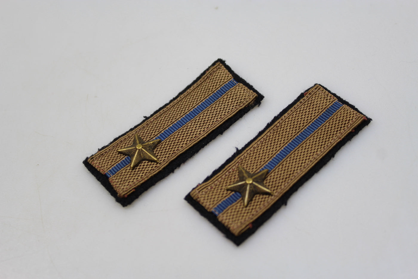 Coppia mostrine Ufficiale REI WW 2
