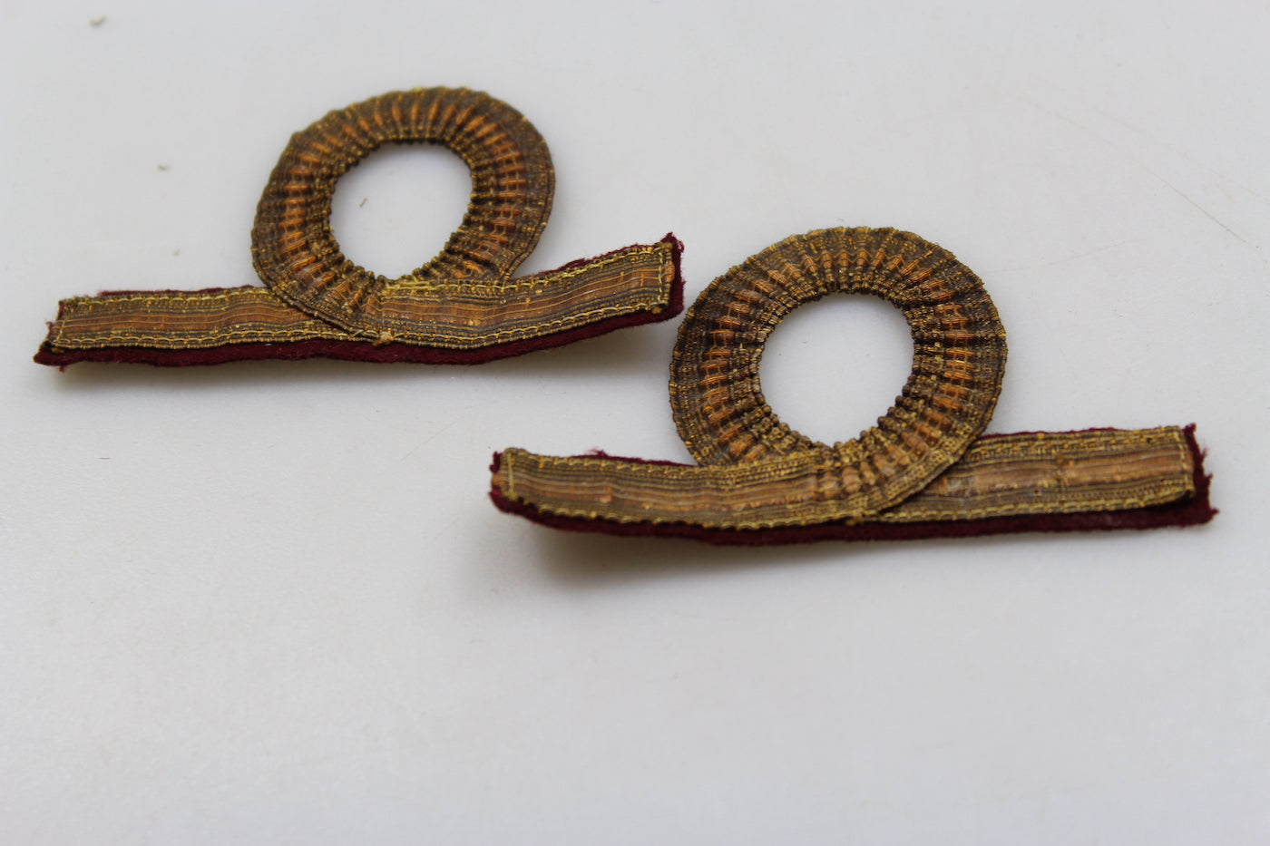 Coppia gradi Ufficiale REI WW 2