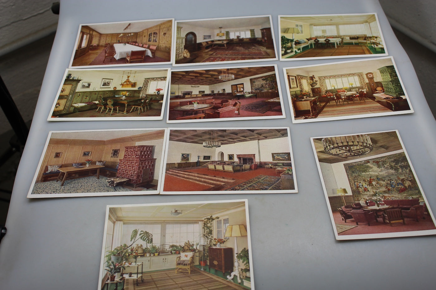 Serie 10 cartoline interni Berghof