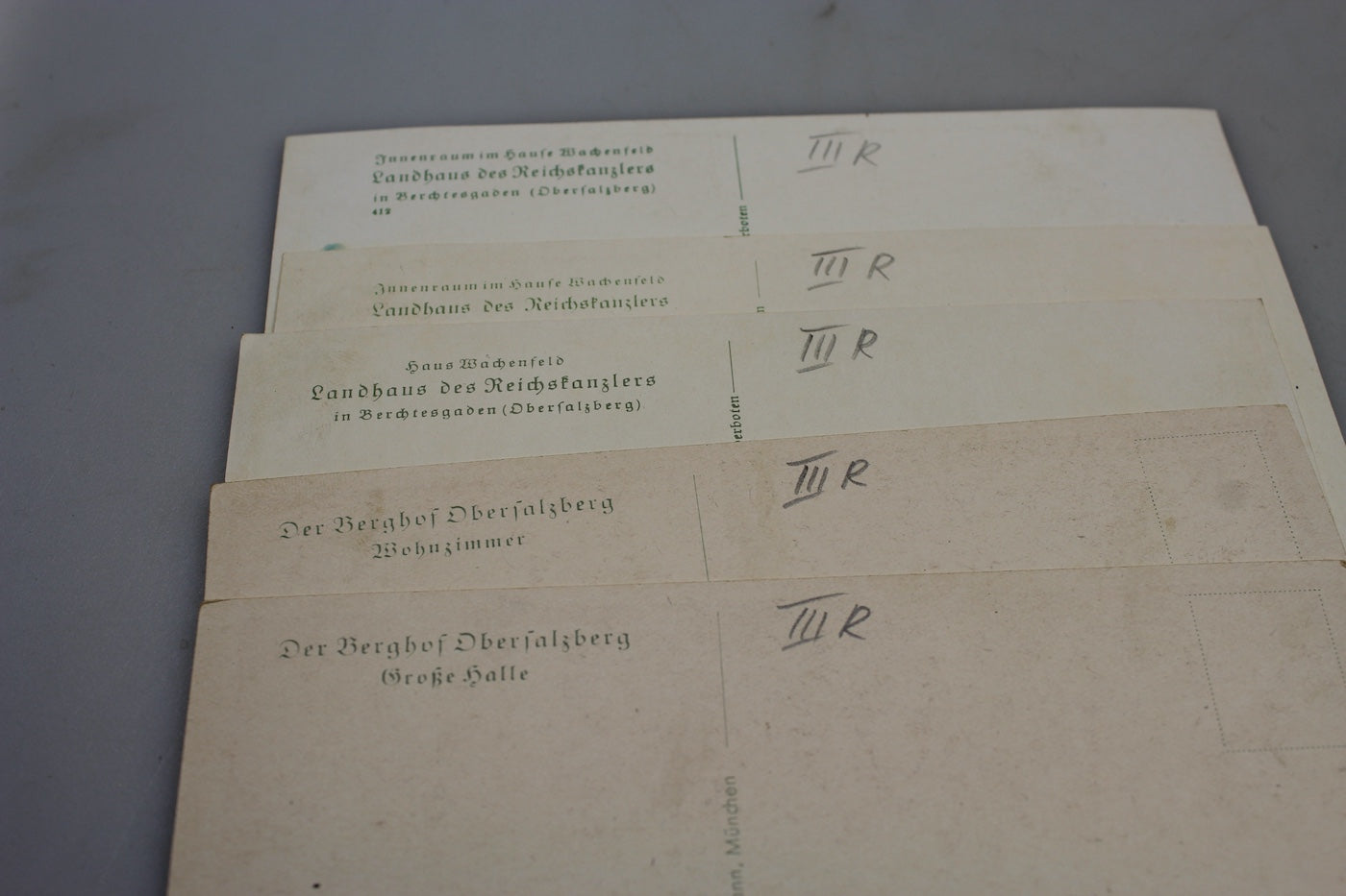 Serie 10 cartoline interni Berghof