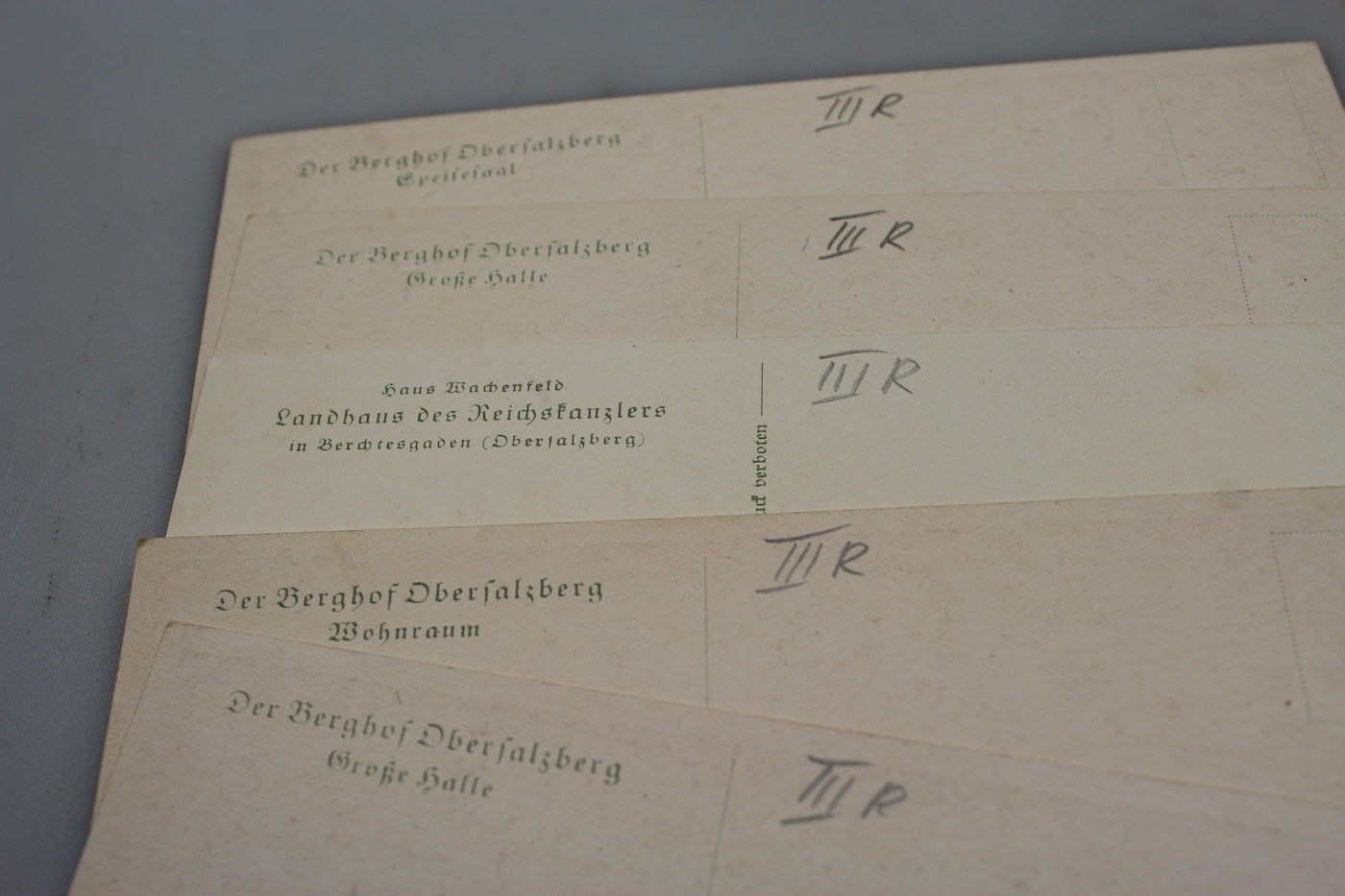 Serie 10 cartoline interni Berghof