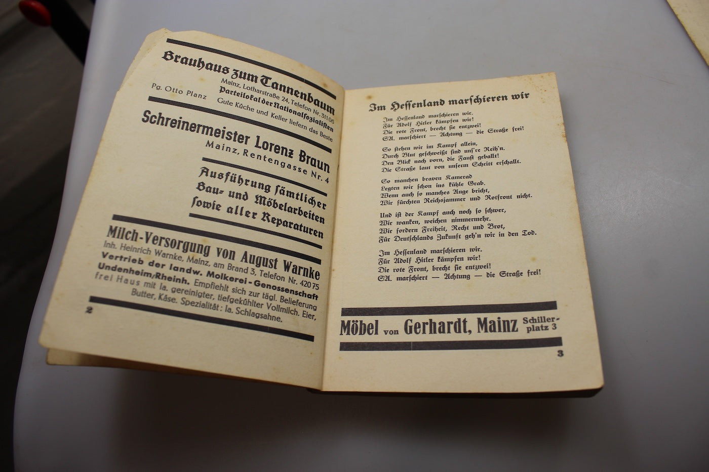 NS Liederbuch - Nationalsozialistische Liederbücher