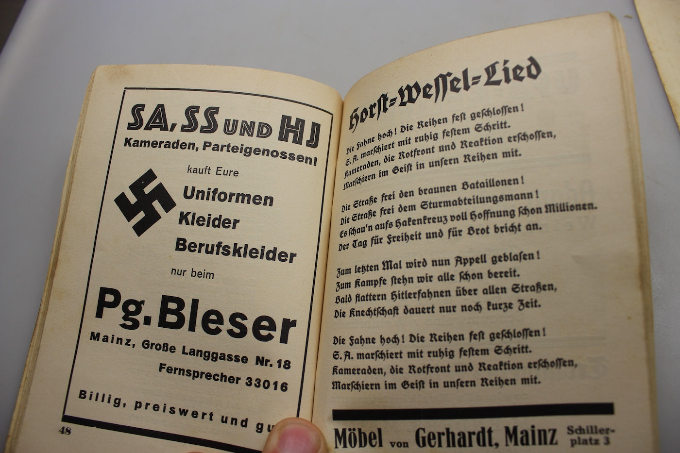 NS Liederbuch - Nationalsozialistische Liederbücher