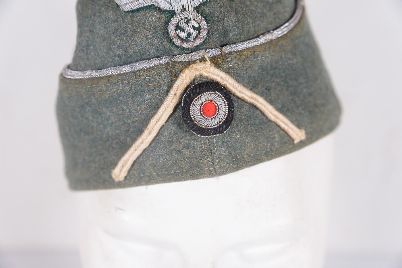 Field cap M.38 Ufficiale Heer Fanteria