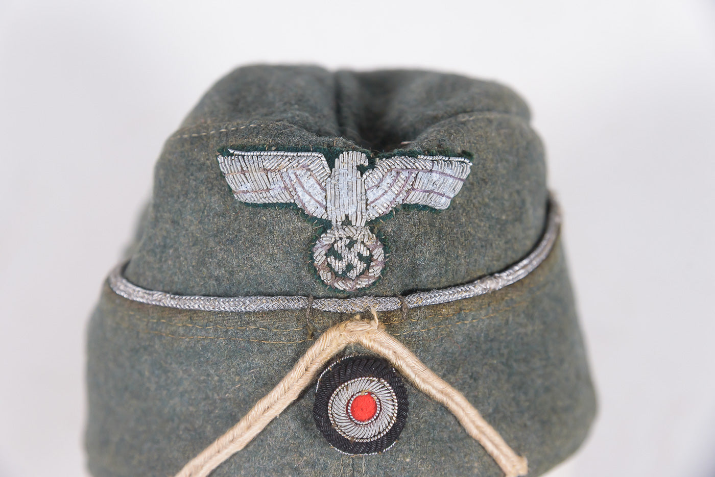 Field cap M.38 Ufficiale Heer Fanteria