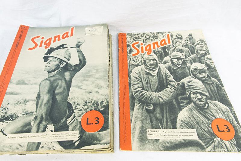 "Signal" Annata completa del 1942 - Italo/Tedesco