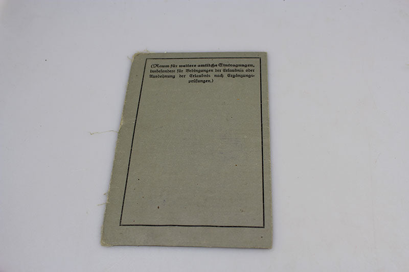 Coppia di patenti di guida, civile e militare Wehrmacht