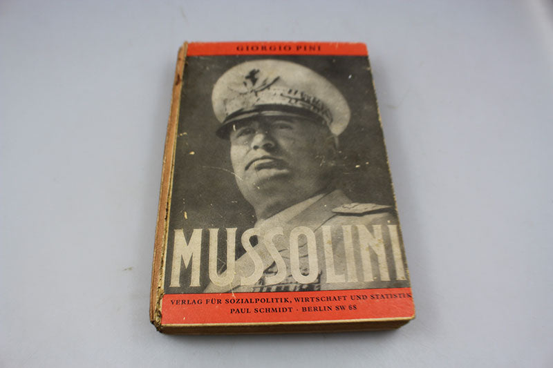 " Mussolini" G.Pini 1942 - Biografia illustrata del Duce