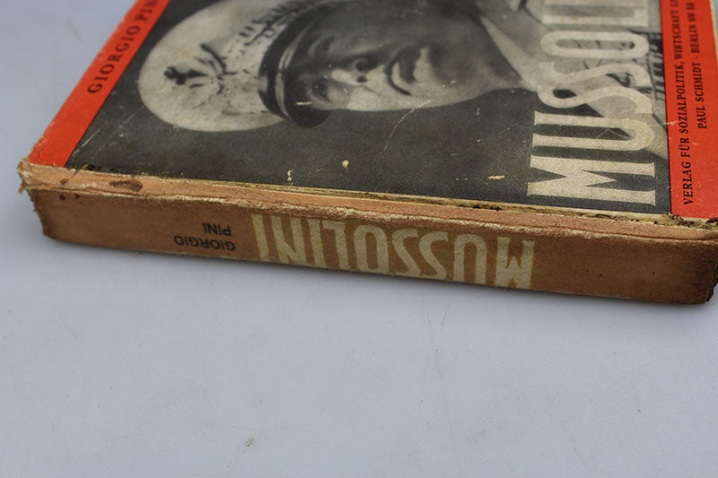 " Mussolini" G.Pini 1942 - Biografia illustrata del Duce