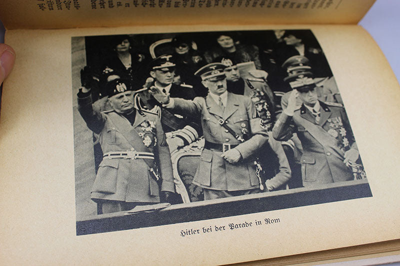 " Mussolini" G.Pini 1942 - Biografia illustrata del Duce