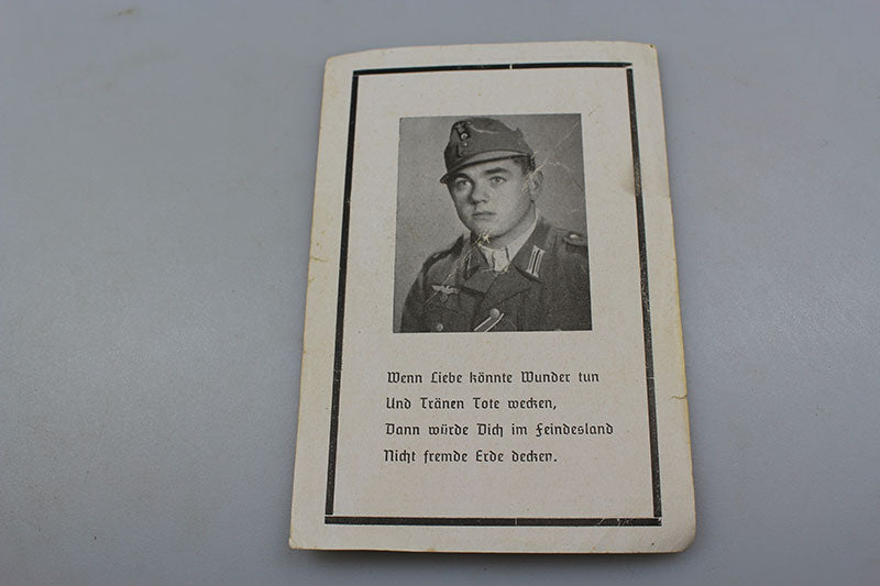 Sterbebilder Gebirgsjager - Italia 10/44