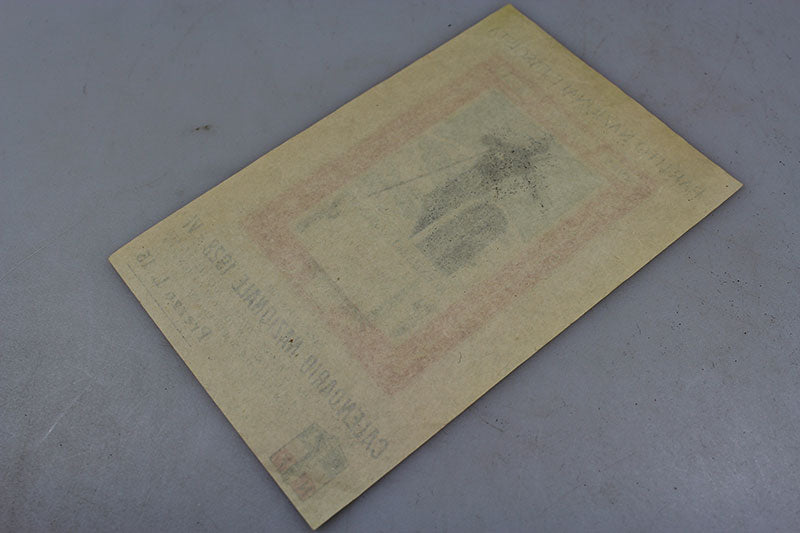 Volantino calendario PNF 1928, foto 4