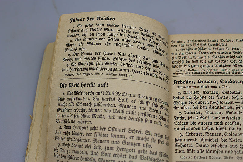 "Singend Wollen wir Marschieren" - manuale RAD