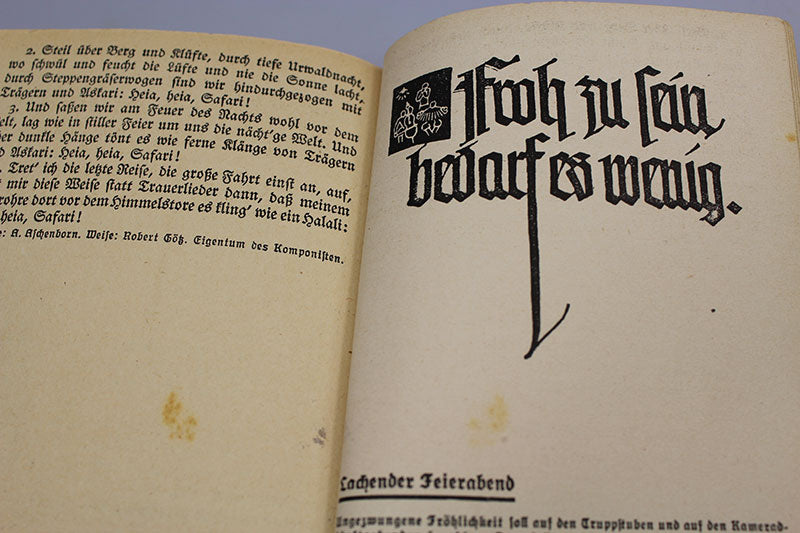 "Singend Wollen wir Marschieren" - manuale RAD
