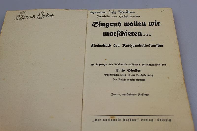 "Singend Wollen wir Marschieren" - RAD, foto 2