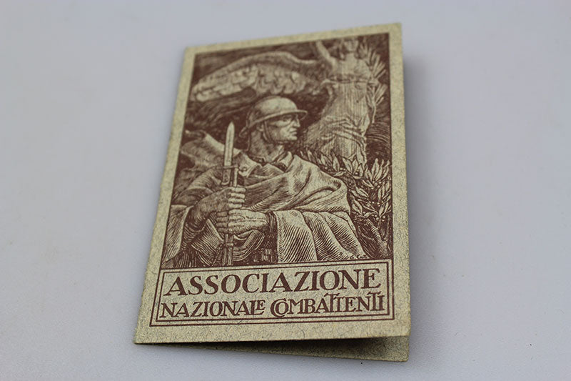Tessera ANC 1938 + Documento