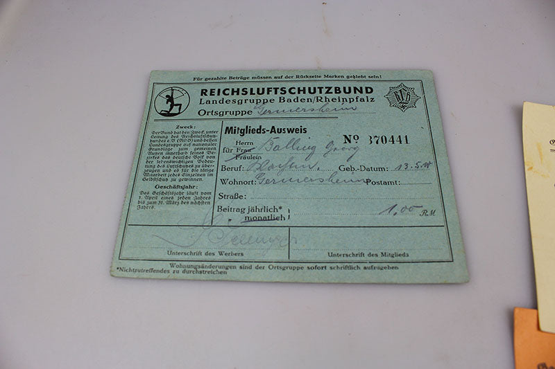 Konvolut RLB-Luftschutz