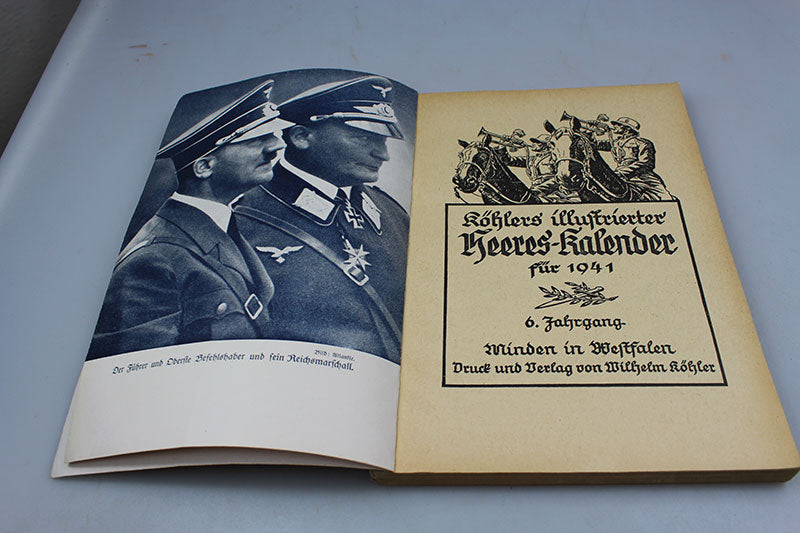 "Deutschland in Waffen" Heeres Kalender 1941
