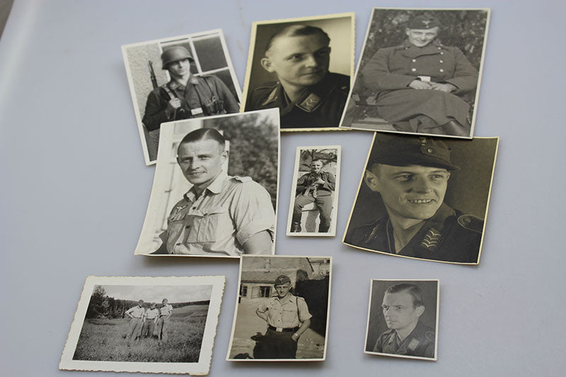 # 9 foto raffiguranti Obergefreiter Luftwaffe