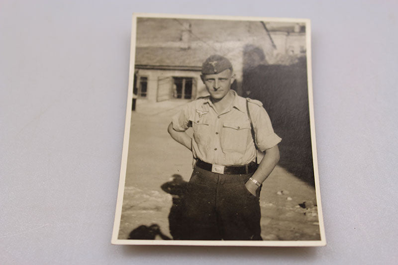 # 9 foto raffiguranti Obergefreiter Luftwaffe