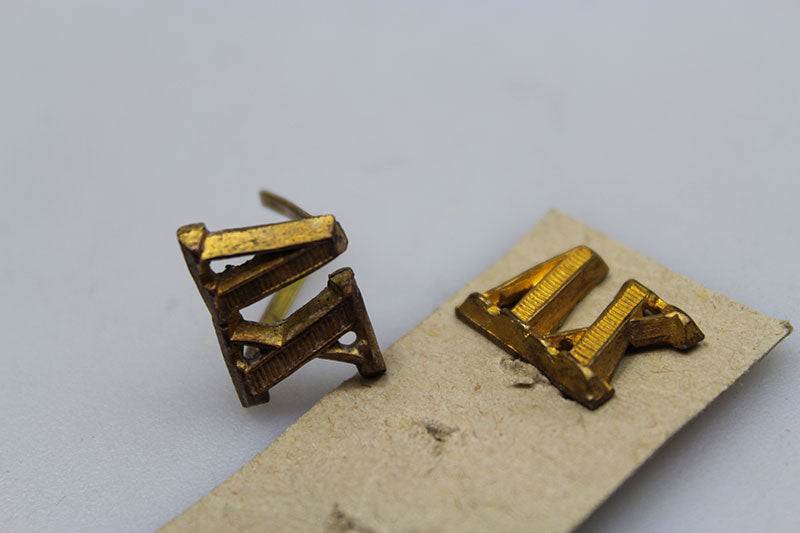 Coppia numeri Romani per spalline WH WW 2