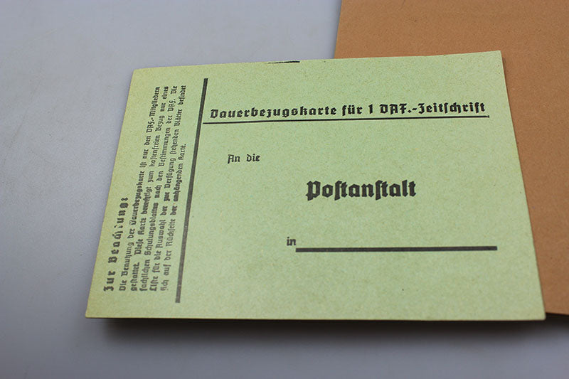 Bestimmungen DAF